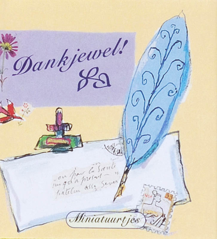 Omslag van Miniatuurtjes Dankjewel!