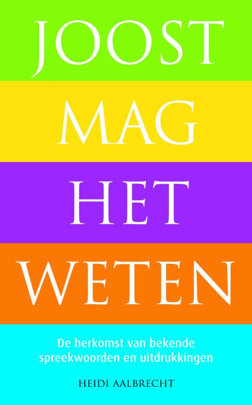 Omslag van Joost mag het weten