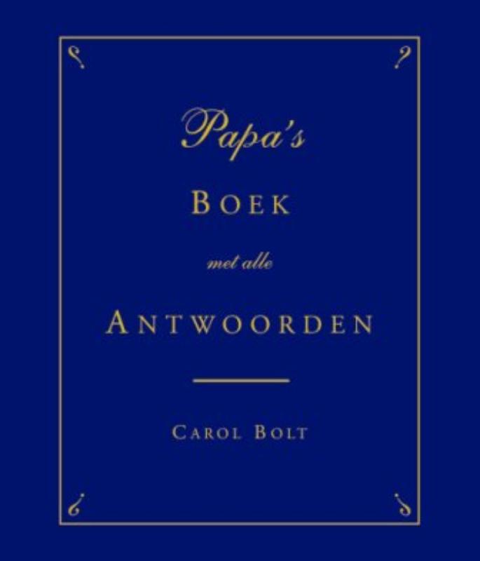 Omslag van Papa's Boek met alle antwoorden