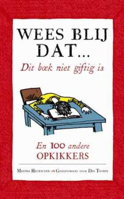 Omslag van Wees blij dat...