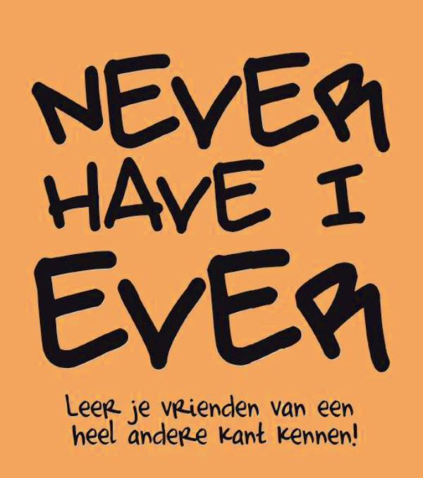 Omslag van Never have I ever