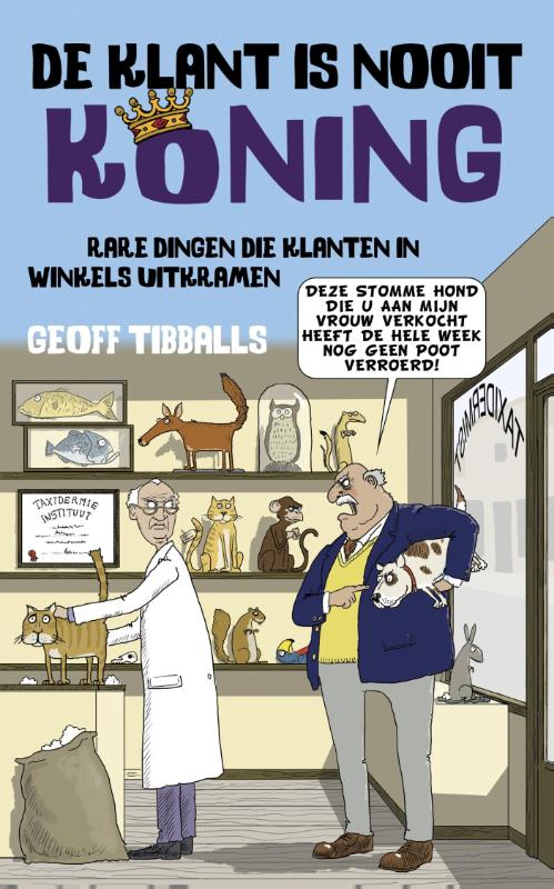 Omslag van De klant is nooit koning