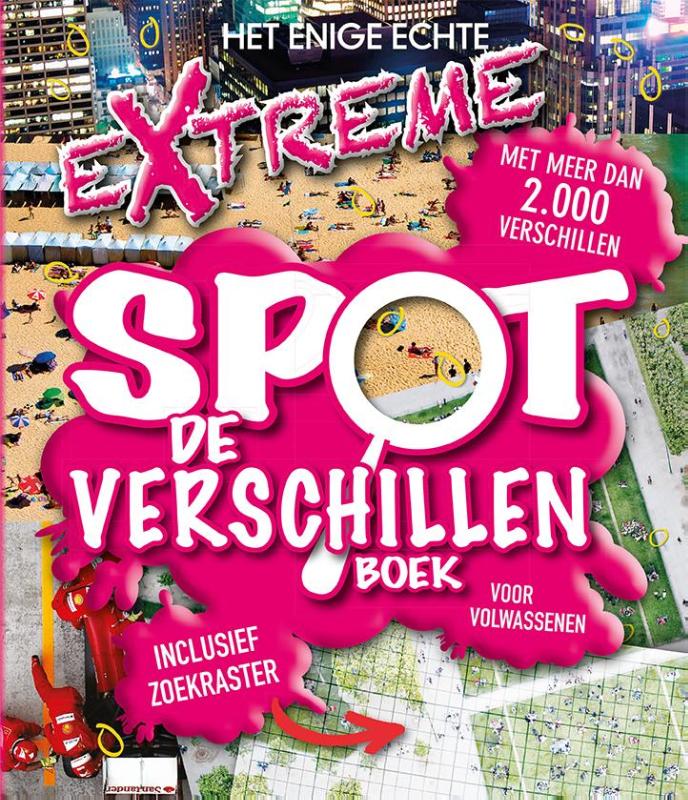 Omslag van Het enige echte extreme spot de verschillen boek voor volwassenen