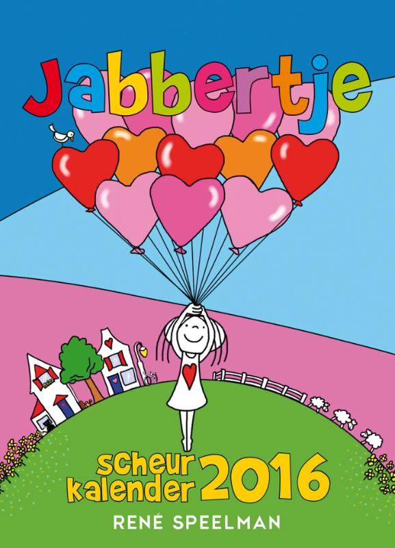 Omslag van Jabbertje scheurkalender 2016