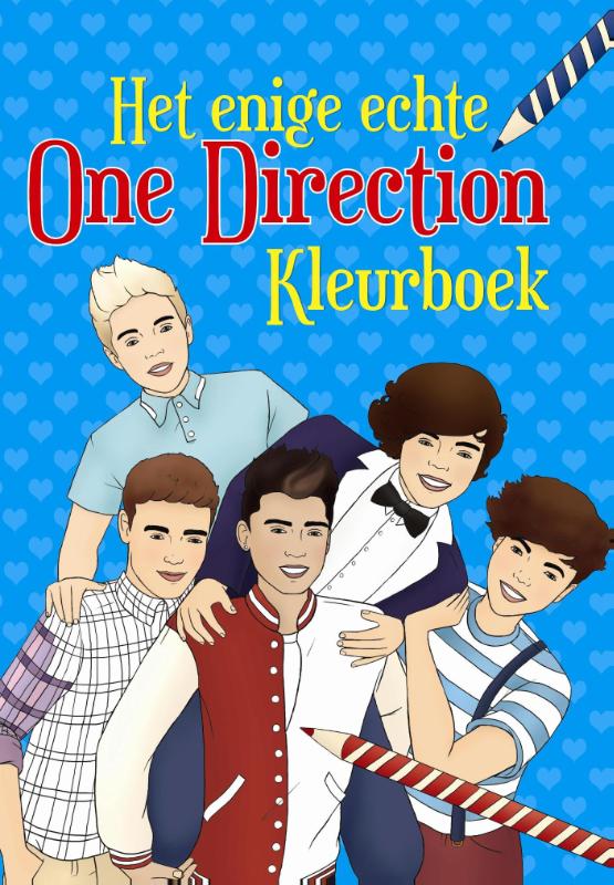 Omslag van Het enige echte One Direction kleurboek