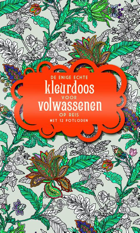 Omslag van De enige echte kleurdoos voor volwassenen op reis