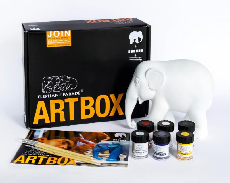 Omslag van Elephant parade art box