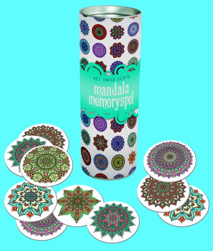 Omslag van Het enige echte mandala memoryspel