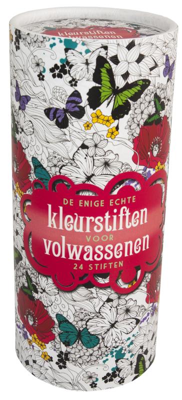 Omslag van De enige echte kleurstiften voor volwassenen