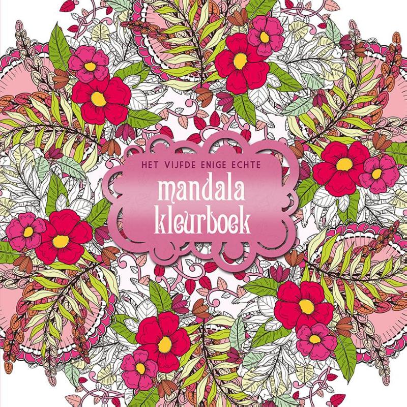 Omslag van Het vijfde enige echte mandalakleurboek