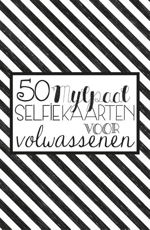 Omslag van 50 mijlpaal selfiekaarten voor volwassenen