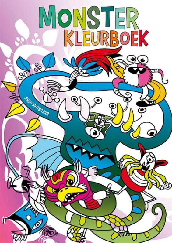 Omslag van Monster kleurboek
