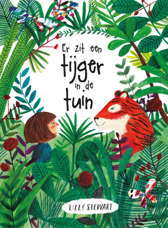 Omslag van Er zit een tijger in de tuin