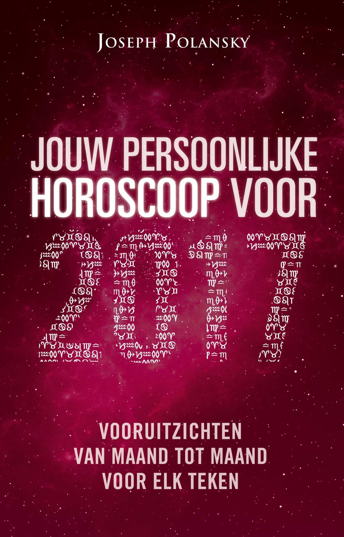 Omslag van Jouw persoonlijke horoscoop voor 2017