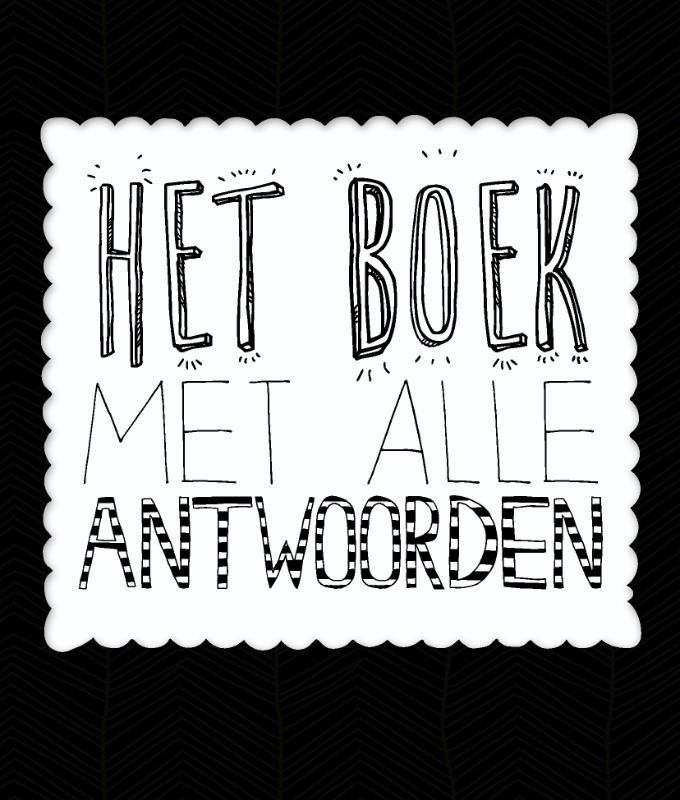 Omslag van Het boek met alle antwoorden voor kids