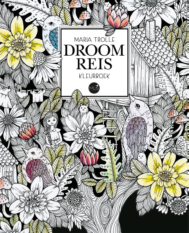 Omslag van Droomreis kleurboek