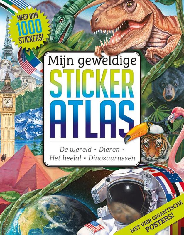 Omslag van Mijn geweldige stickeratlas