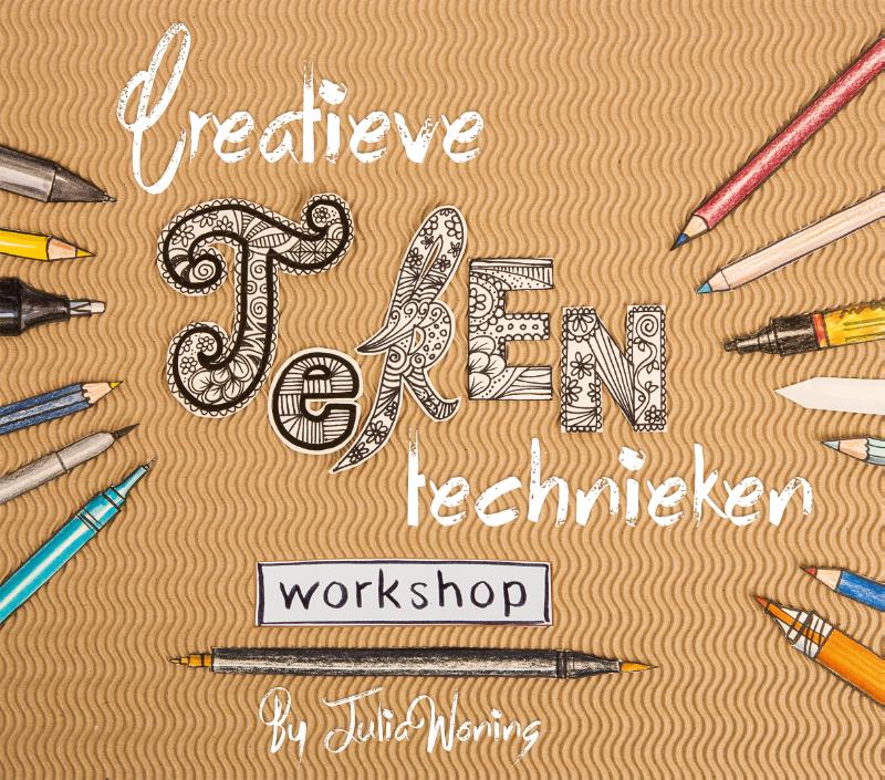 Omslag van Creatieve tekentechnieken workshop