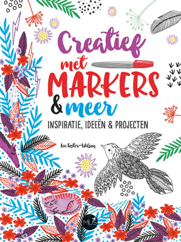 Omslag van Creatief met markers & meer