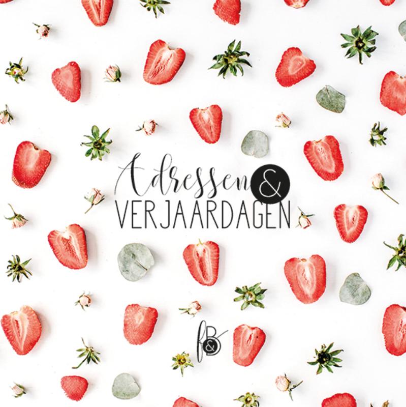 Omslag van F&B Adressen & verjaardagen