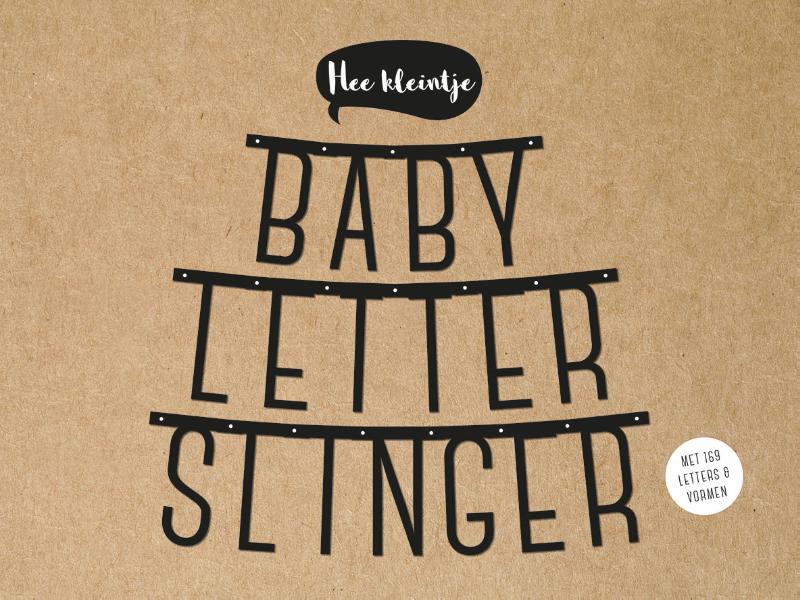 Omslag van Babyletterslinger