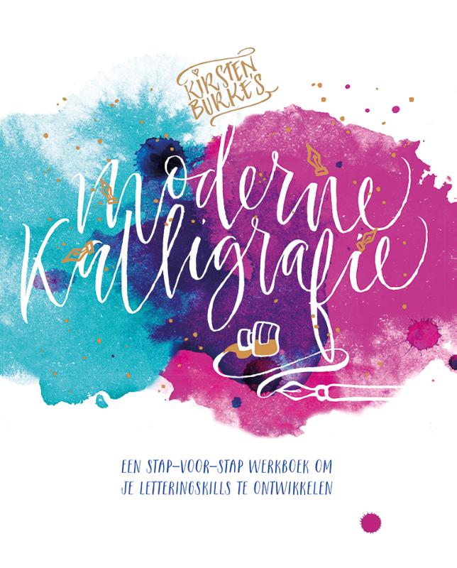 Omslag van Kirsten Burke's Moderne Kalligrafie