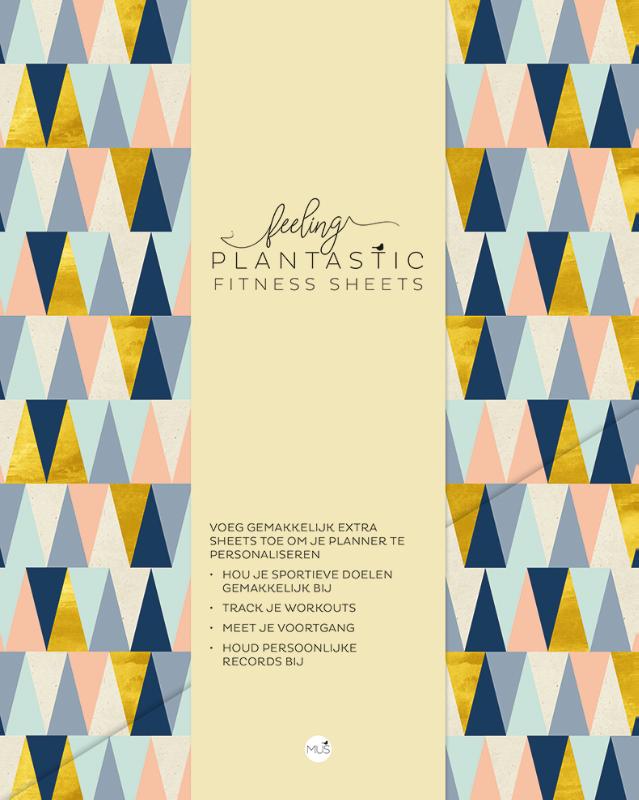 Omslag van Feeling Plantastic FITNESS SHEETS