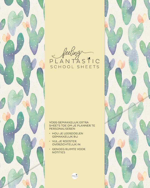 Omslag van Feeling Plantastic SCHOOL SHEETS