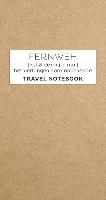 Omslag van Fernweh Travel Notebook navulset