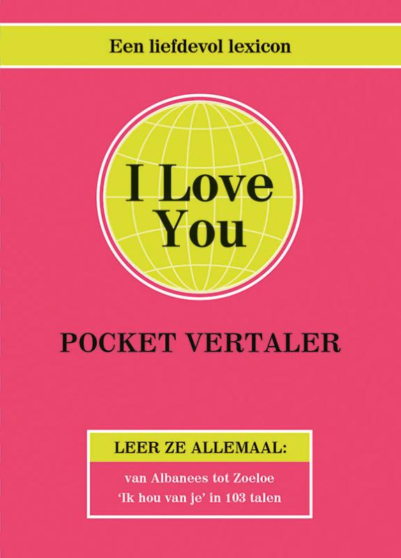 Omslag van I love you