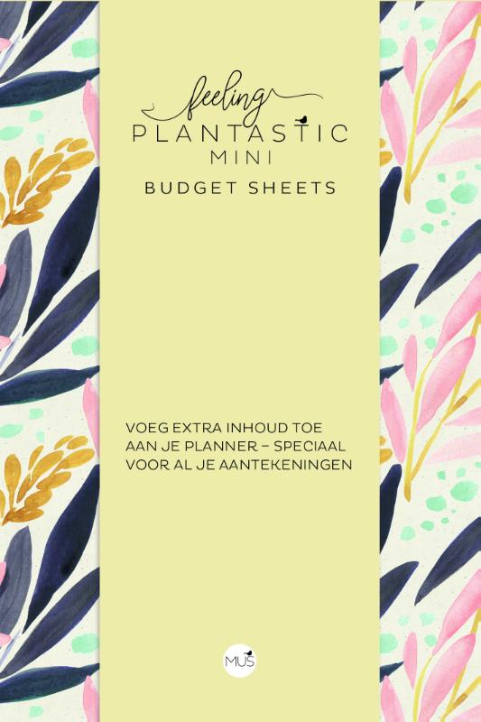 Omslag van Budget sheets MINI - Feeling Plantastic
