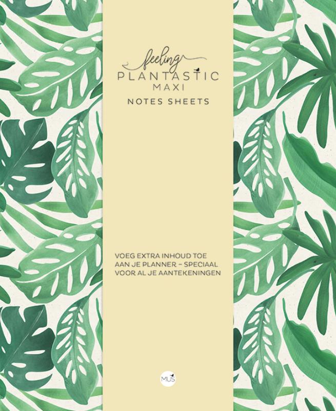 Omslag van Feeling Plantastic maxi Notes Sheets