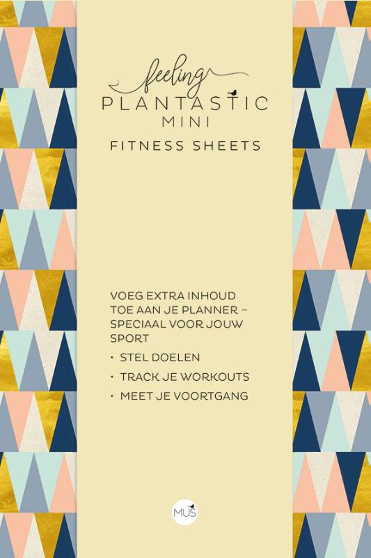 Omslag van Feeling Plantastic mini Fitness Sheets