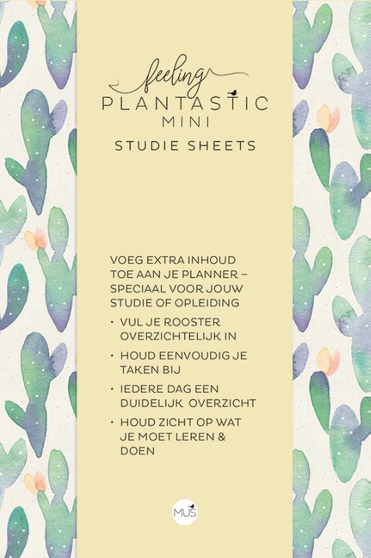 Omslag van Feeling Plantastic mini Studie Sheets