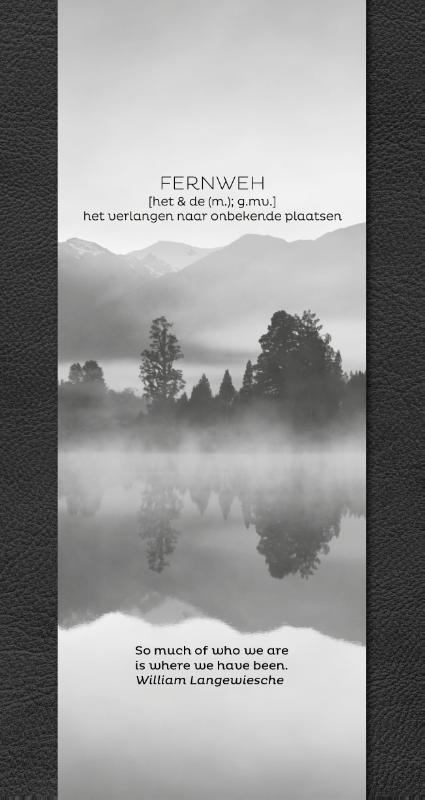 Omslag van Fernweh Travel Notebook Black