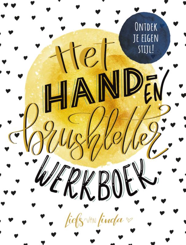 Omslag van Het hand- en brushletterwerkboek