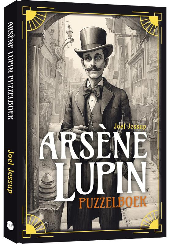 Omslag van Arsène Lupin puzzelboek