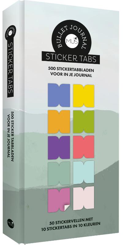 Omslag van MUS Bullet Journal-Sticker Tabs