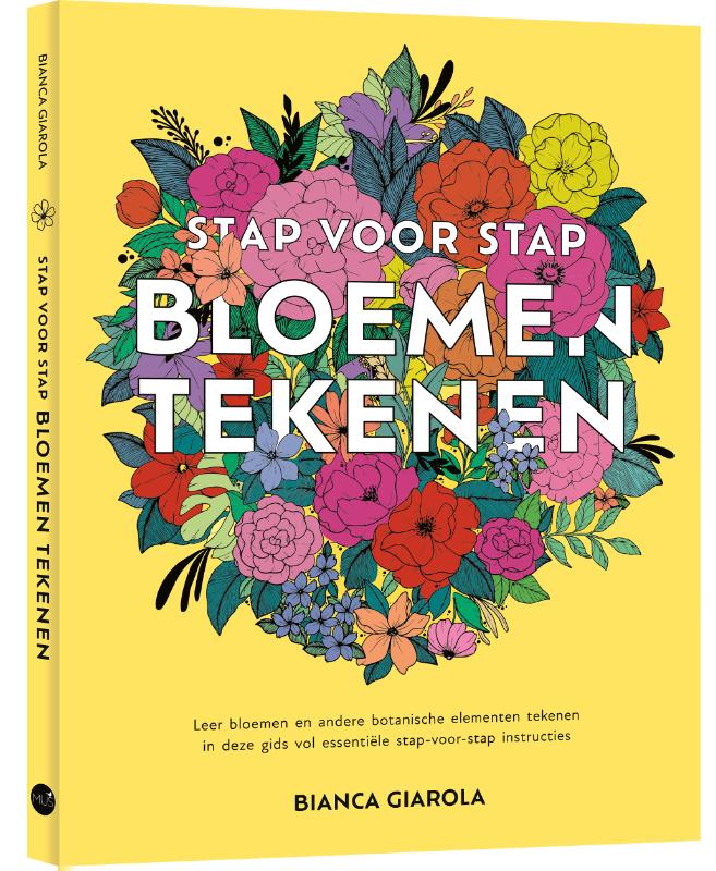 Omslag van Stap voor stap bloemen tekenen