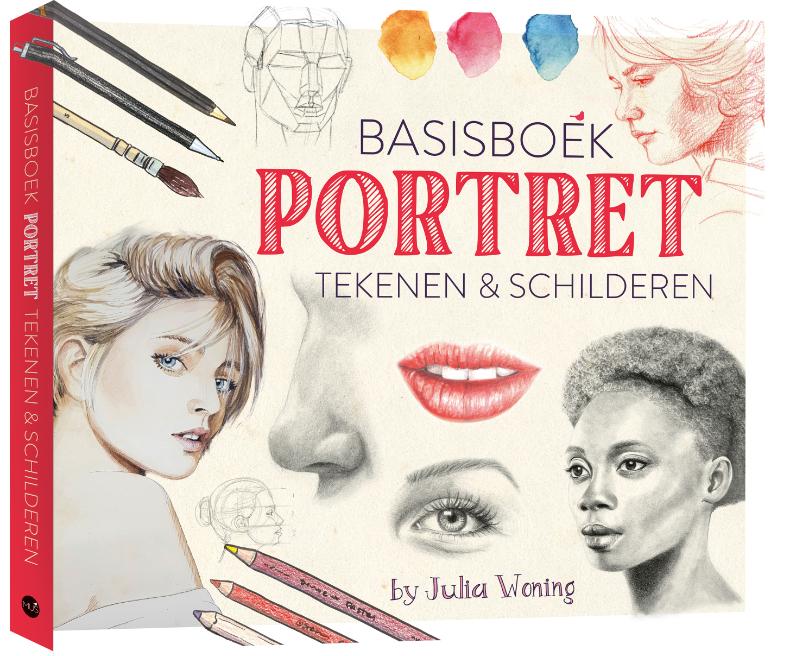 Omslag van Basisboek portrettekenen & schilderen
