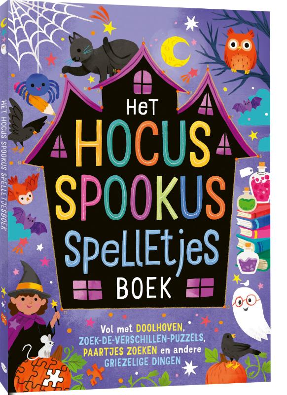 Omslag van Het hocus spookus spelletjesboek
