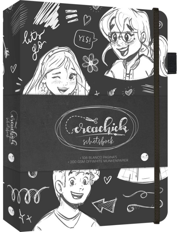 Omslag van CreaChick schetsboek