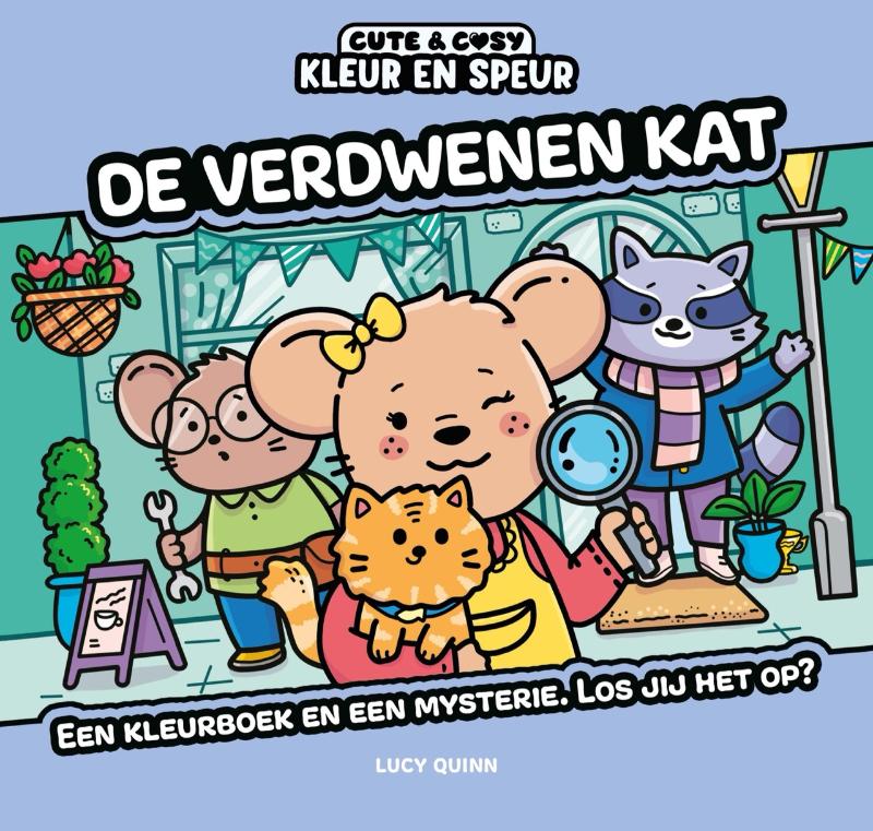 Omslag van Kleur en speur: De verdwenen kat