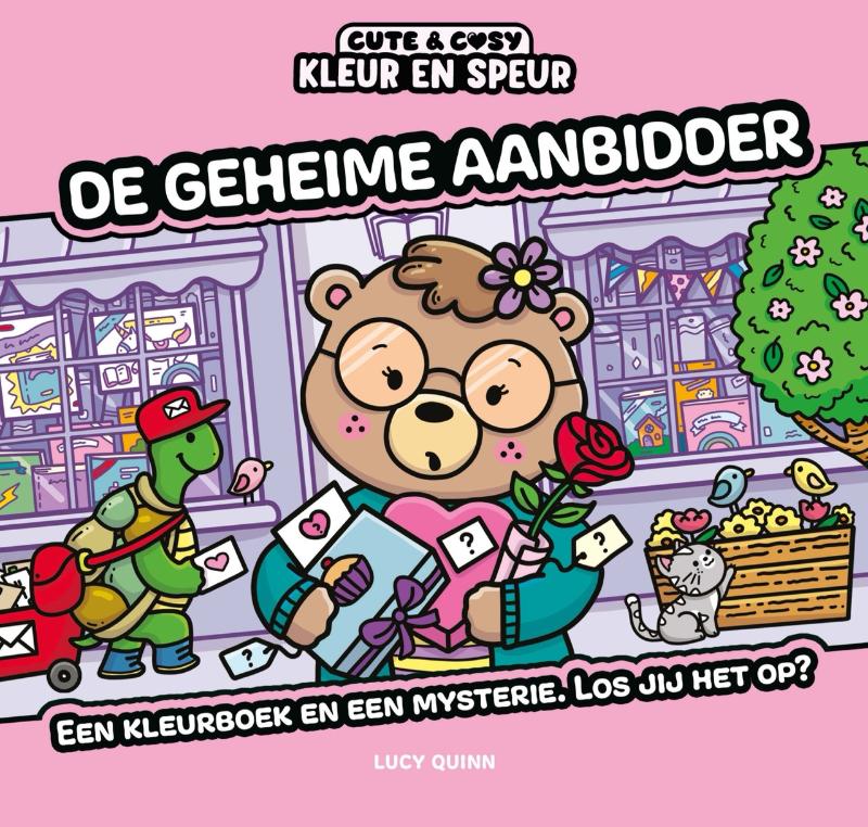 Omslag van Kleur en speur: De geheime aanbidder