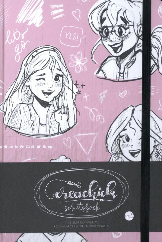 Omslag van CreaChick Schetsboek