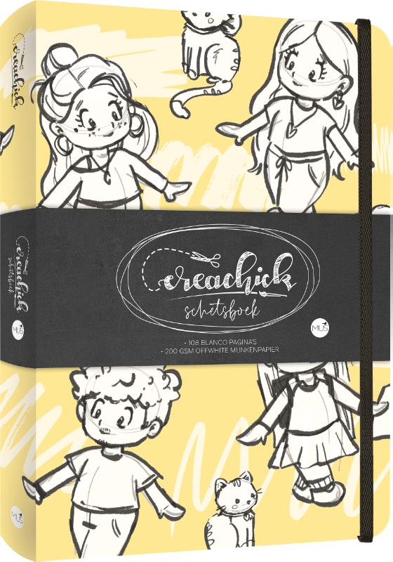 Omslag van CreaChick Schetsboek