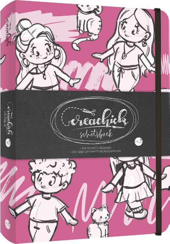 Omslag van CreaChick Schetsboek