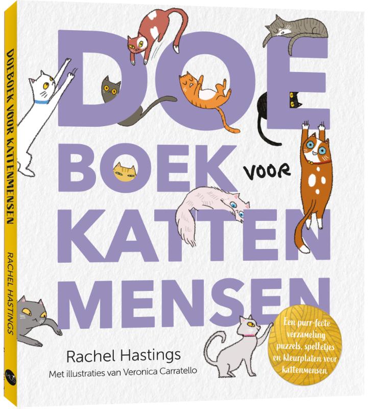 Omslag van Doeboek voor kattenmensen