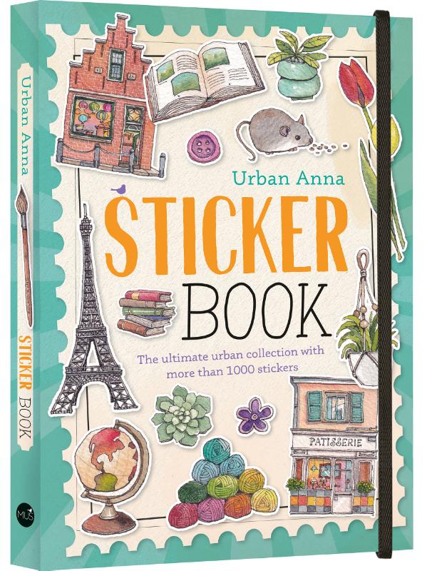 Omslag van Urban Anna Sticker Book