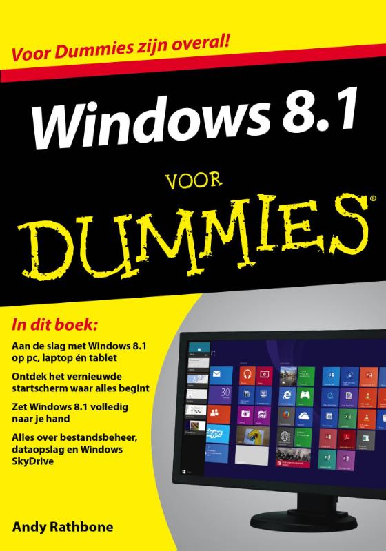 Omslag van Windows 8.1 voor Dummies